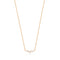 14kt Gold Stargazer Natural Diamond Constellation Necklace